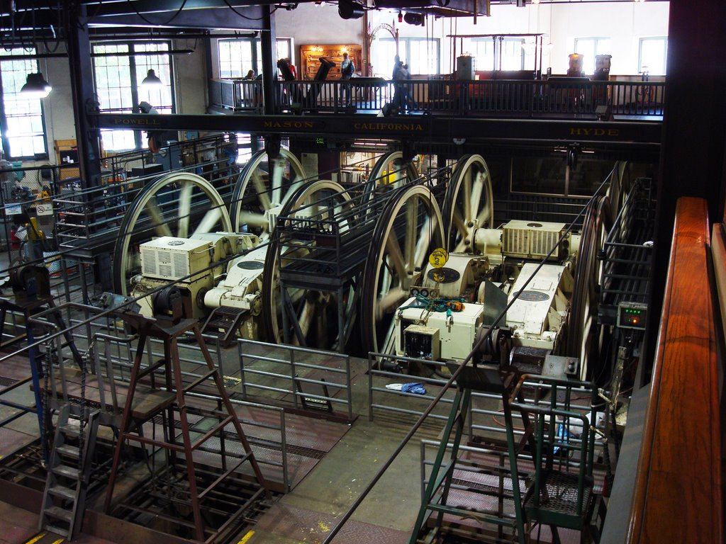 Cable Car Museum, San Francisco by 245Ronald