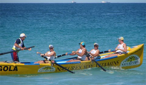 Bilgola Surf Boat by Ben Grummels