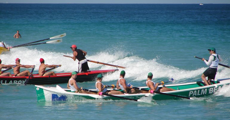 Palm Beach Surf Boat by Ben Grummels