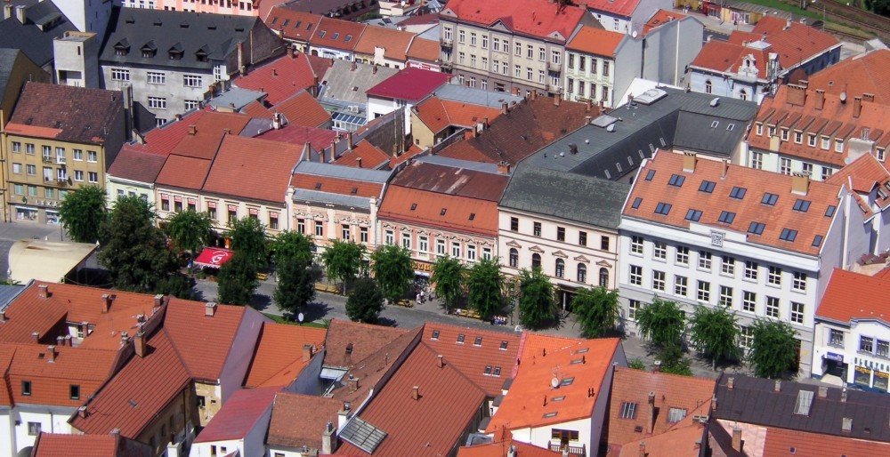 Mierové Námestie. Trenčín. Slovakia by galičan