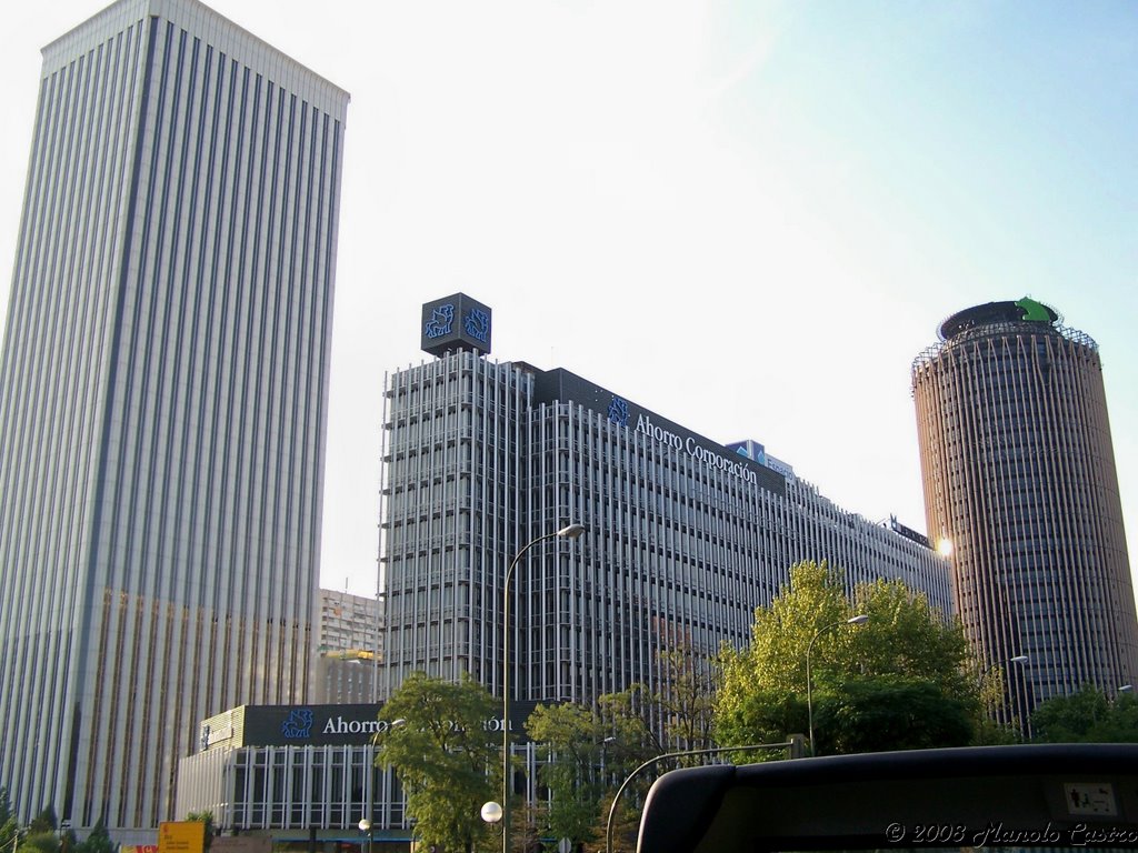 Torres en la Castellana by Manolo Castro