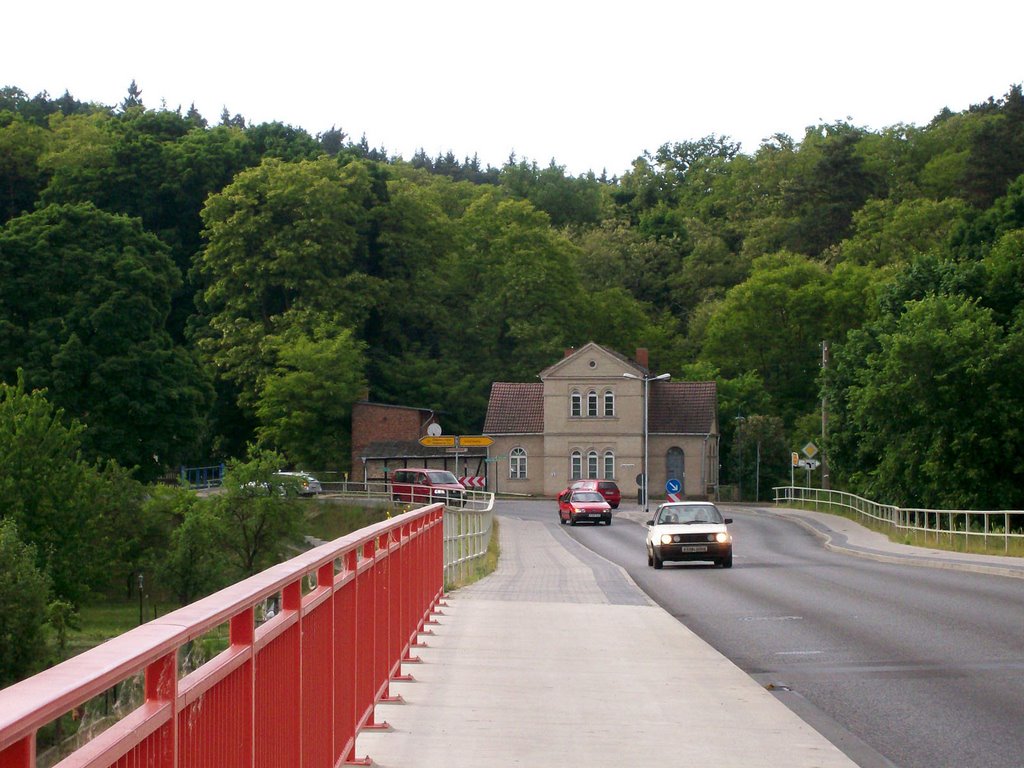 Brücke über die Alte Oder, bei Schiffmühle by Klaus Brinkmann