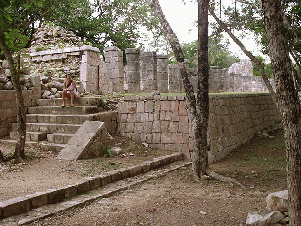 2008-09-23, The Market in Chichen Itza ruins (near Cancun) by Cr.Adrián Mercado