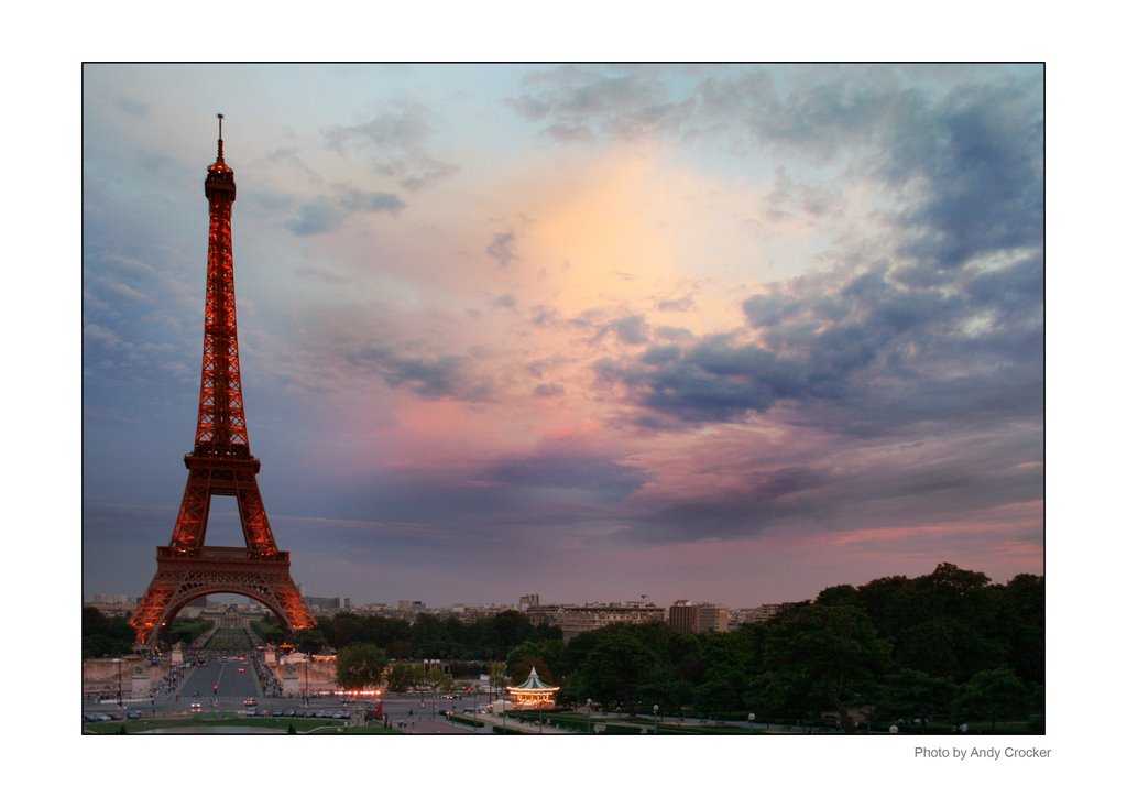 Eiffel Tower Paris by andy1248