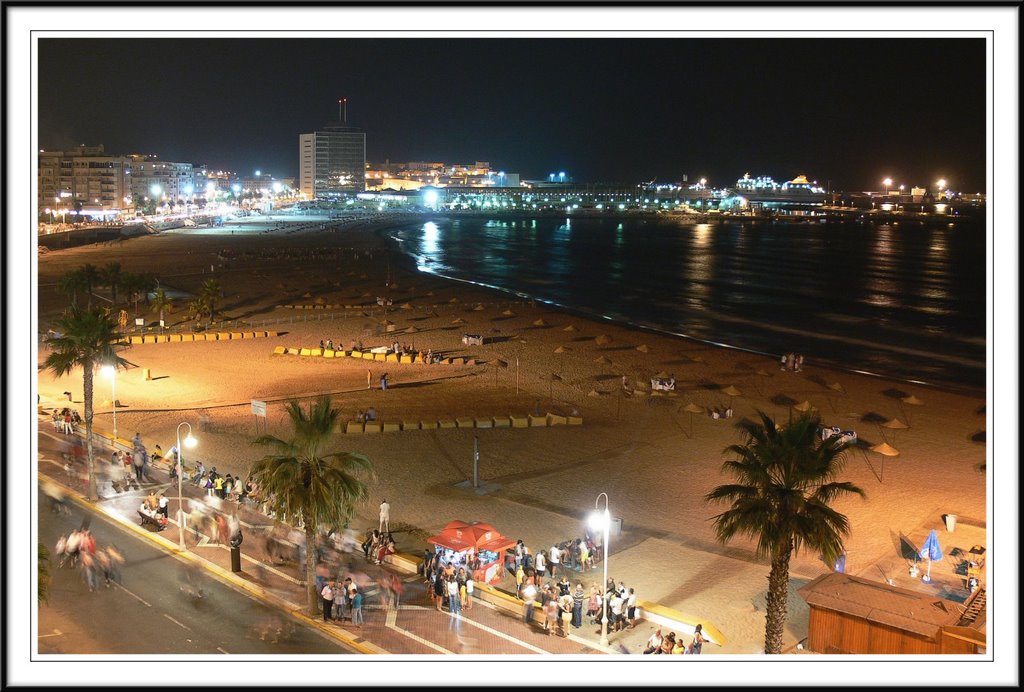 NOCTURNA PLAYA MELILLA by Braulio Tortosa Murc…