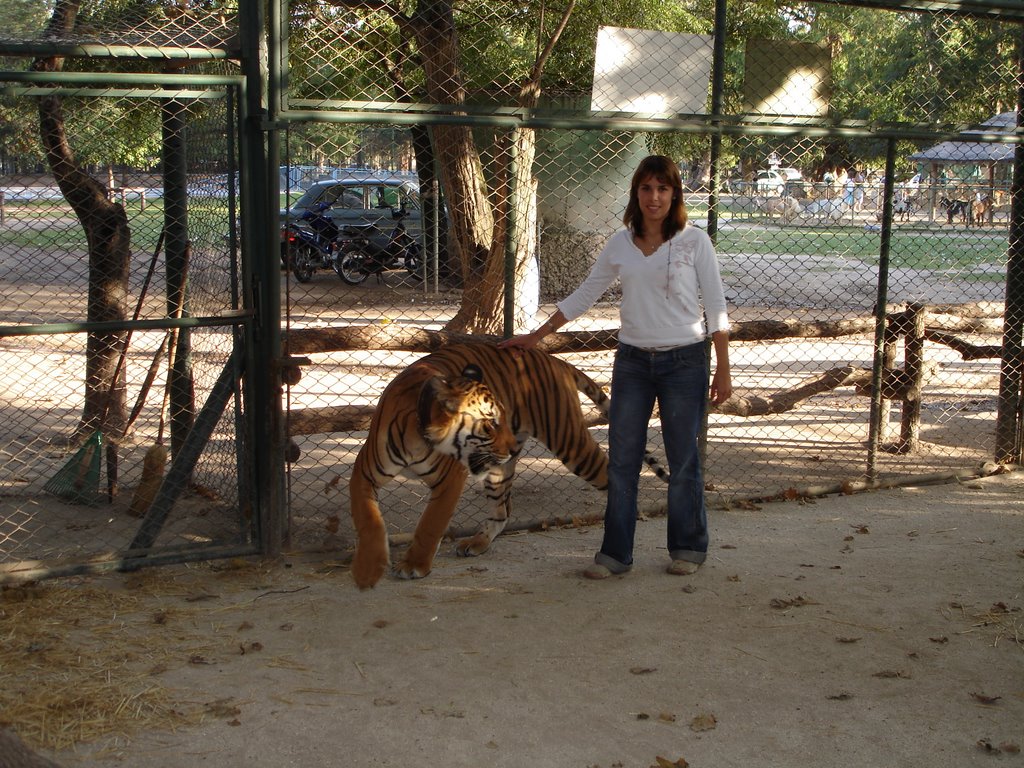 Paseando al gato by El Gaita