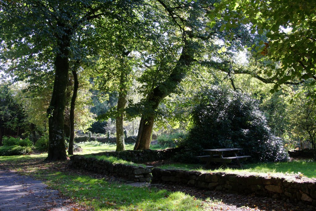 Vaulry : village des Mas, un coin à l'ombre by macrobert