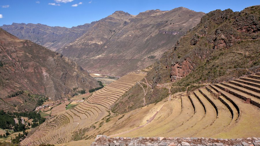 Pisac, Inca Fortress by Banja-Frans Mulder