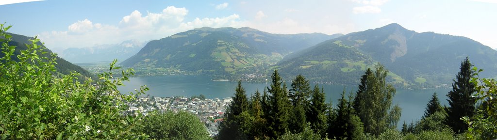 Zell am See, Panoramablick by T. S. Kuchazka