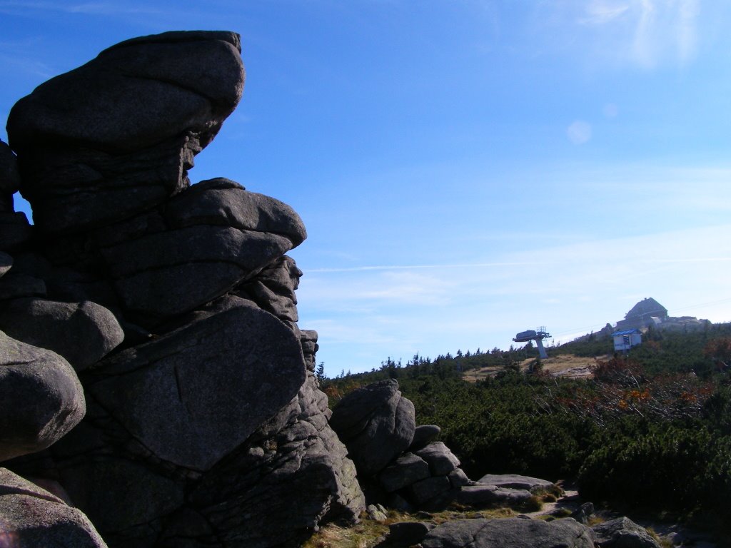 Top of Szrenica from Konskie Lby by Dodge