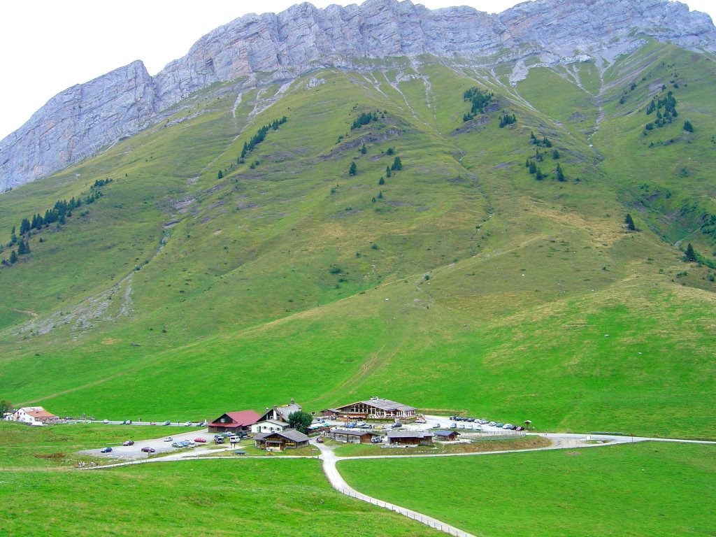 Le col des aravis, hautes savoie by Lucien ruth