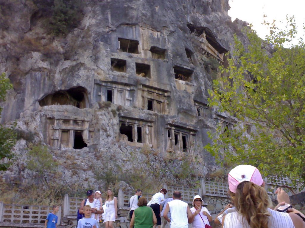 Fethiye-Kaya Mezarları by İsmail Taşel