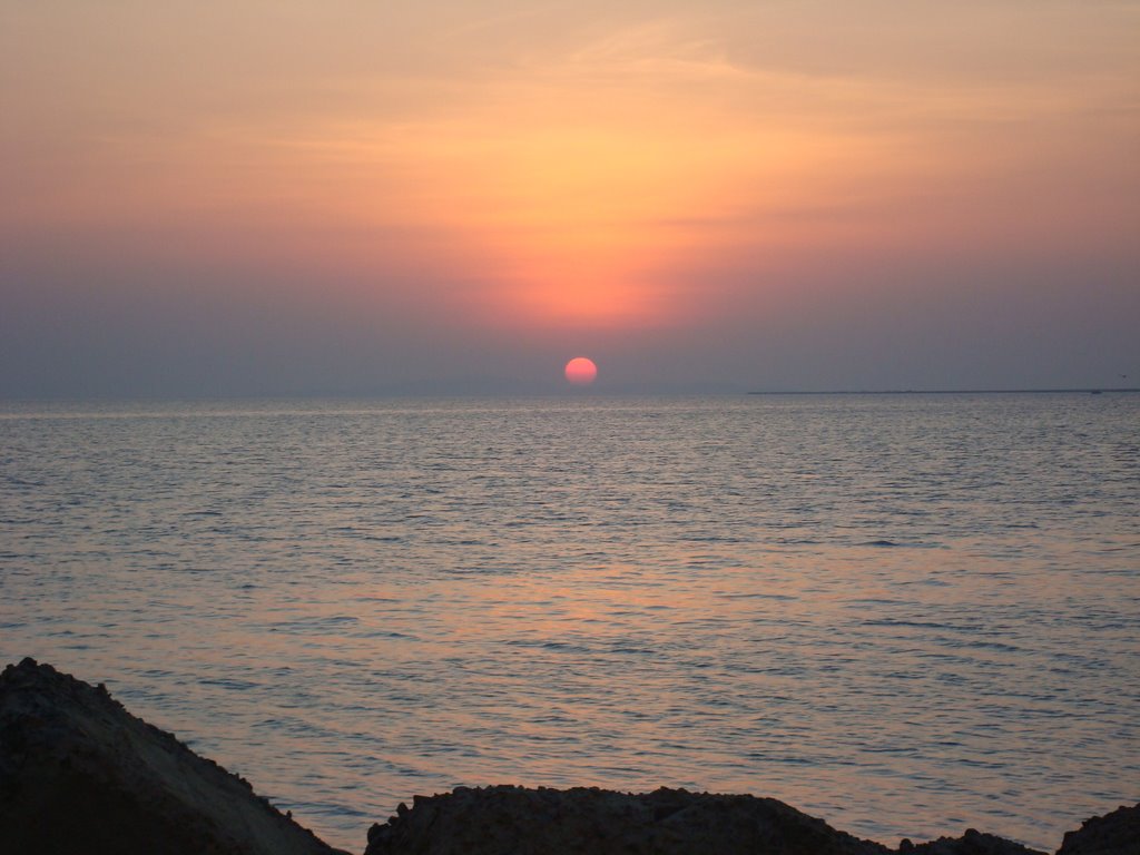 Sunrise @ Red Sea, Hurghada by ppreetha