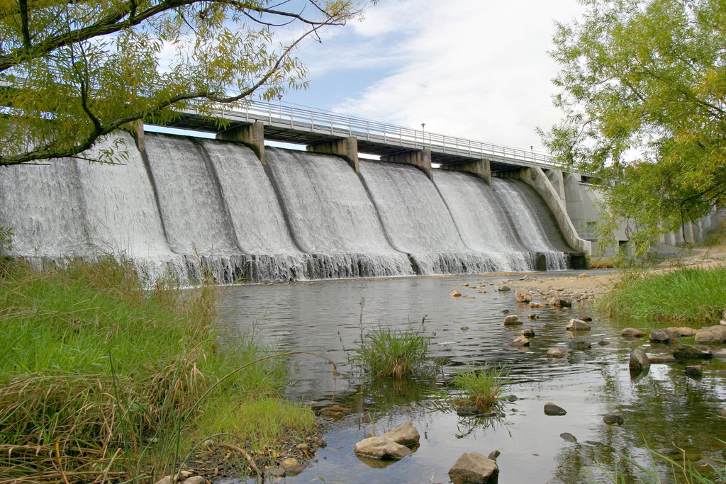 Lake Junaluska Spillway by Ralph Brenner