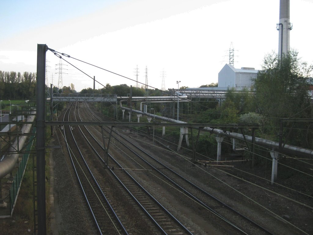 Aalst spoorwegbrug aan colruyt by janmatthieu