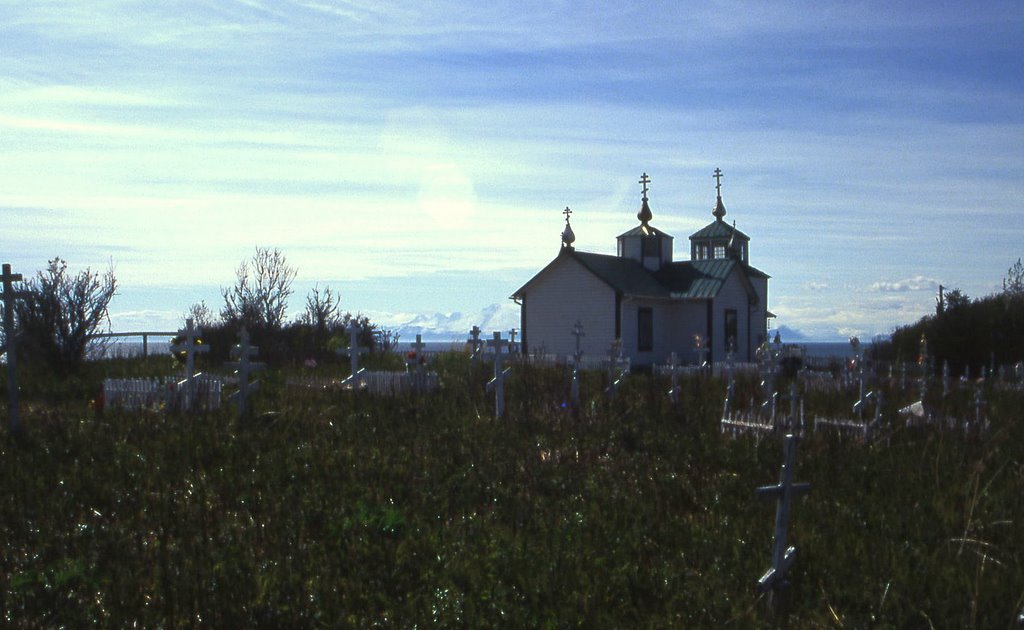 Church Ninilchik,Alaska,USA by Klaus Kobold