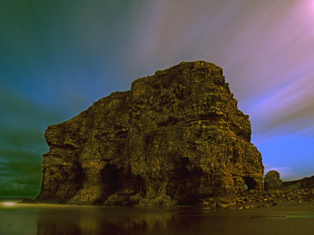 Marsden Rock by danjbarron