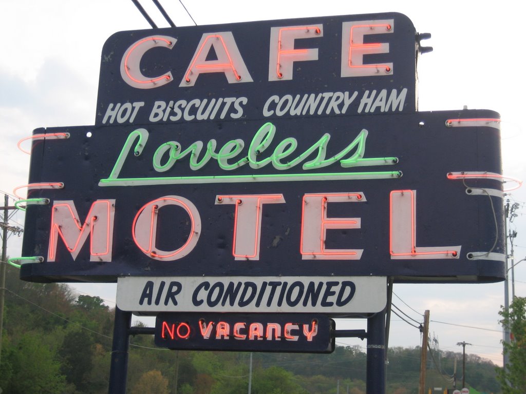 Loveless Cafe Sign by princessunflower