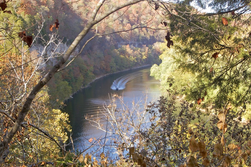 Kentucky River overlook at Raven Run Nature Sanctuary by Chad Laytham