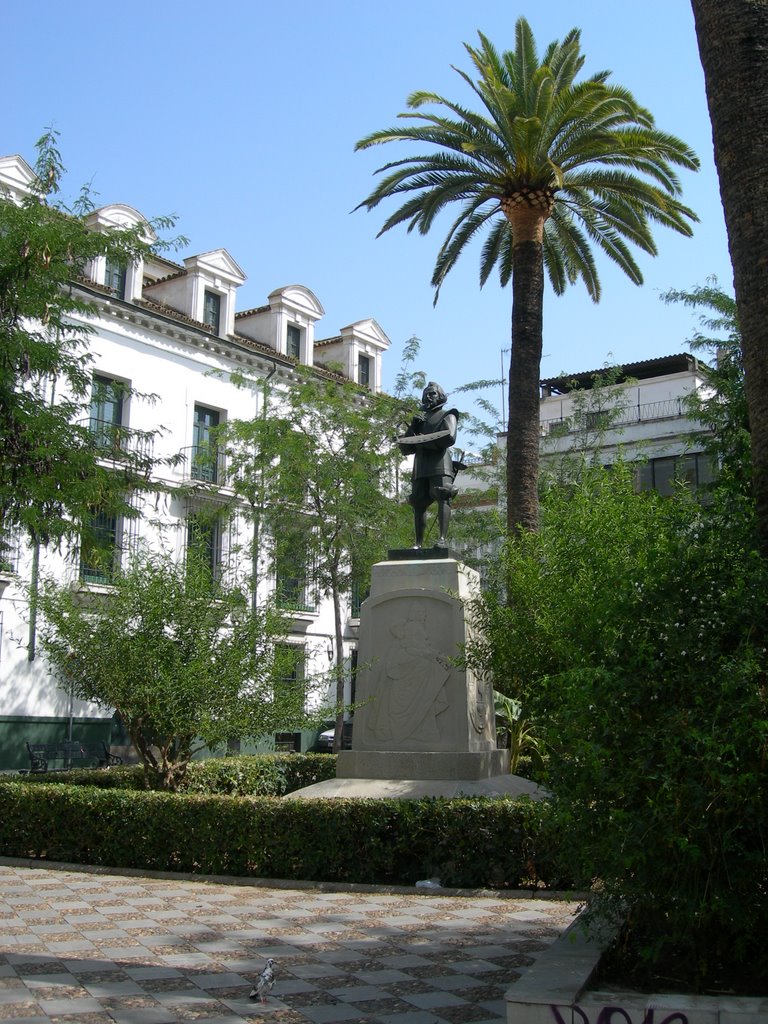 Monumento a Zurbarán realizado por Aurelio Cabrera Gallardo en 1929 by Erzigoto