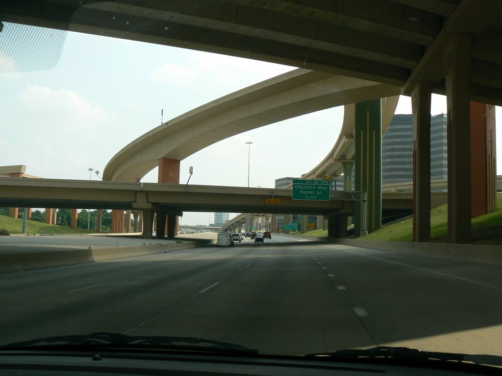 N. Central Expy (75) and Lindon B. Johnson Fwy (635) by Jorge_Portales