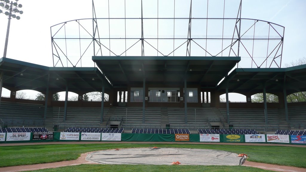 Labatt Park Grandstand by Zoolander24