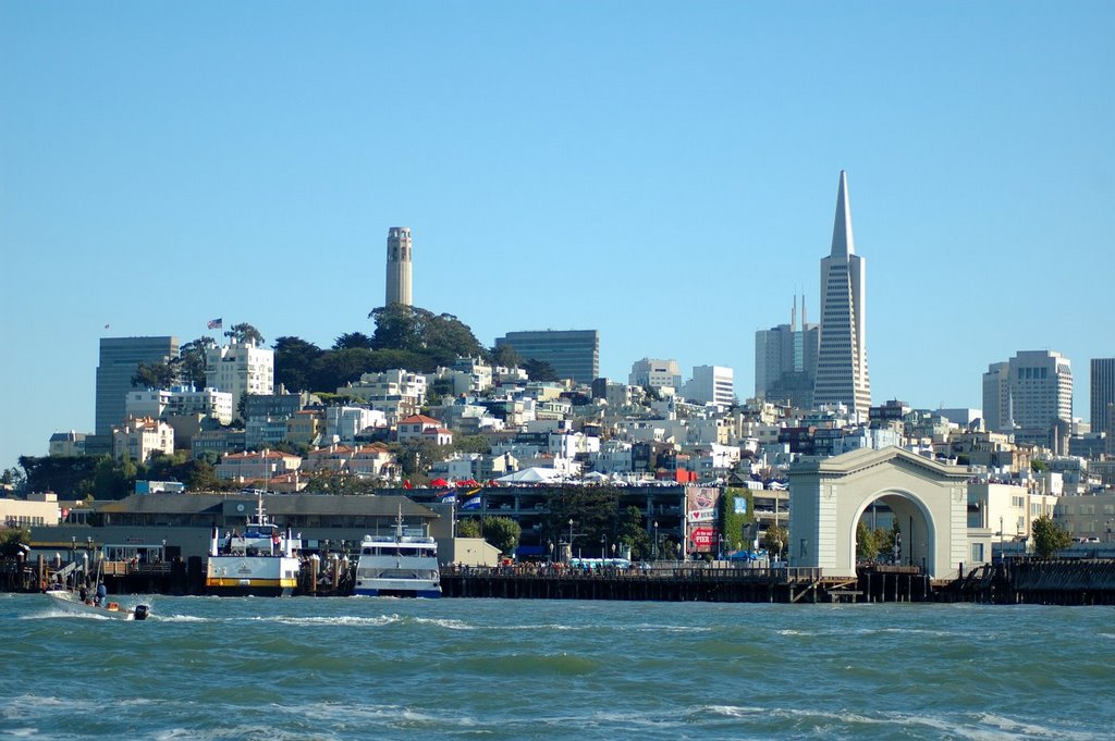 San Francisco from the Bay by Nate Graham