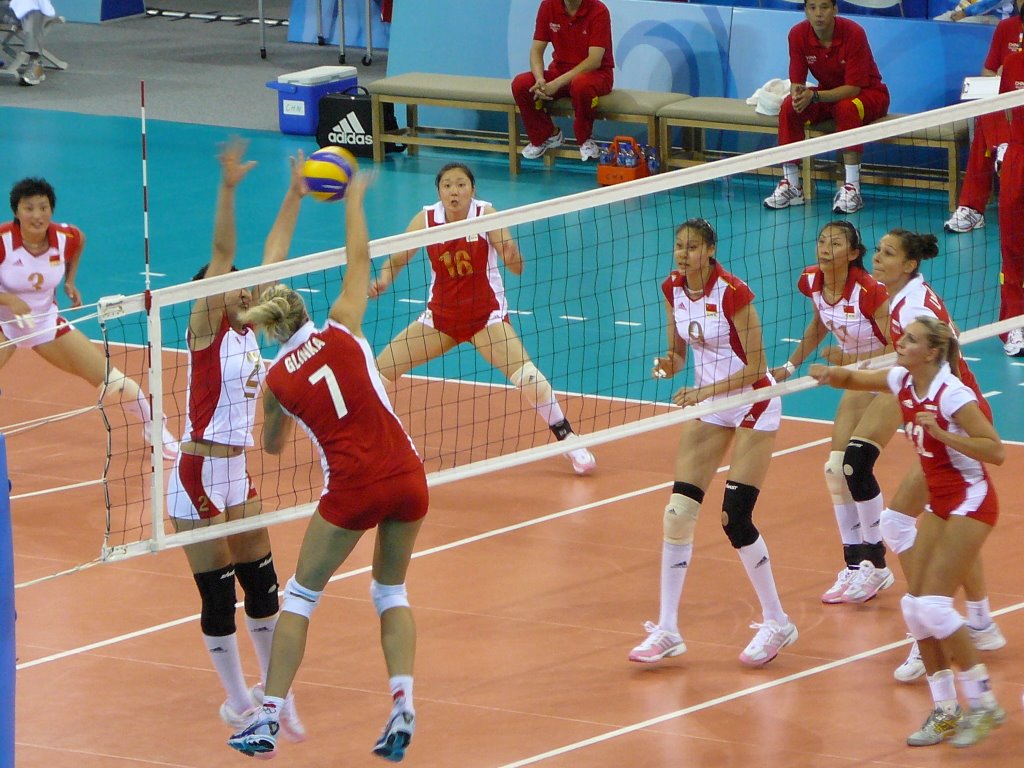 Women's Volleyball 2008 Olympics by travelerpics