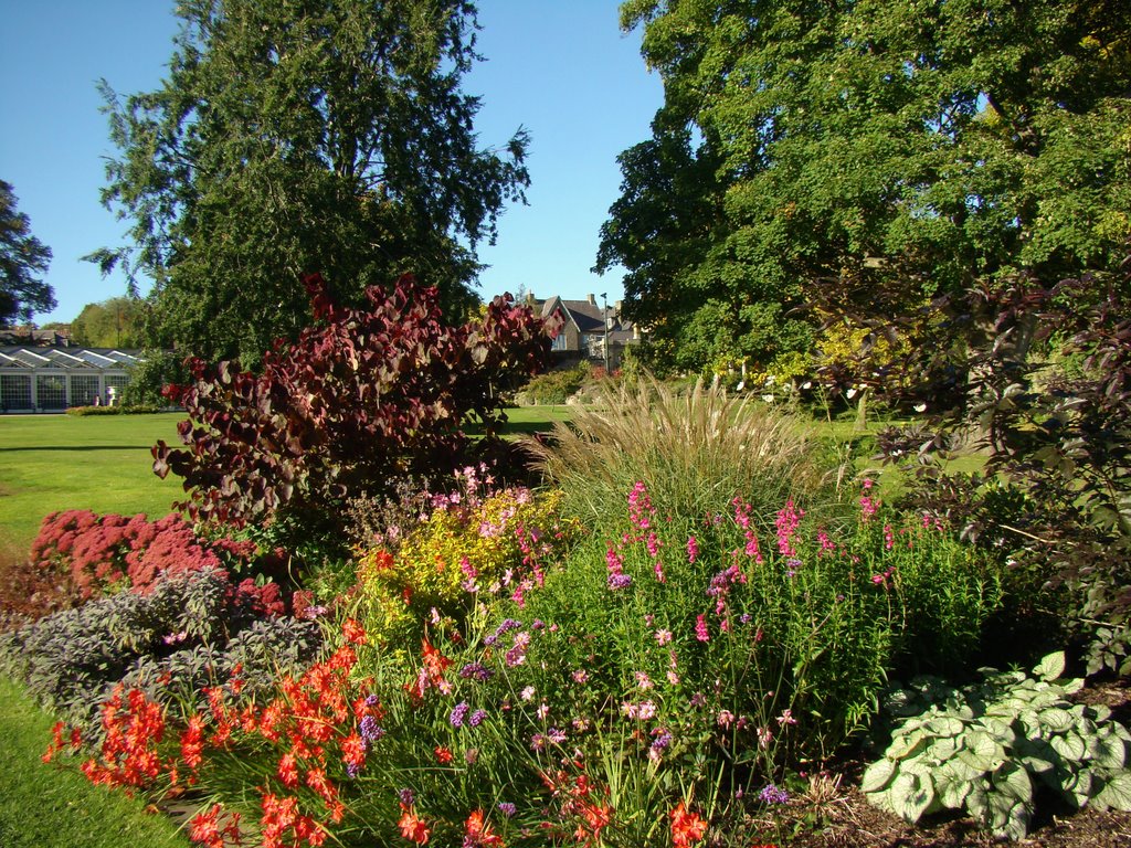 Late summer border, Sheffield Botanical Gardens, S11 by sixxsix