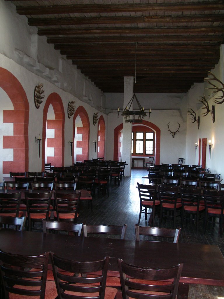 Rittersaal, Burg Ronneburg by kasselatze