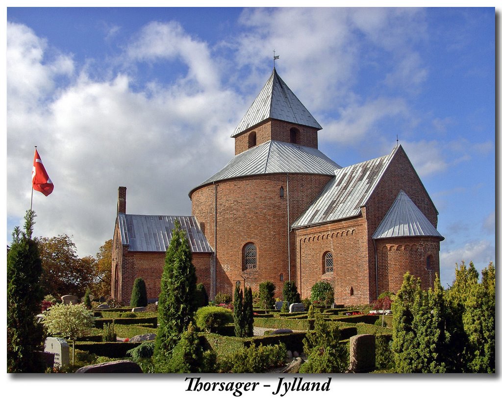 Thorsager kirke - Syddjurs by Claude David