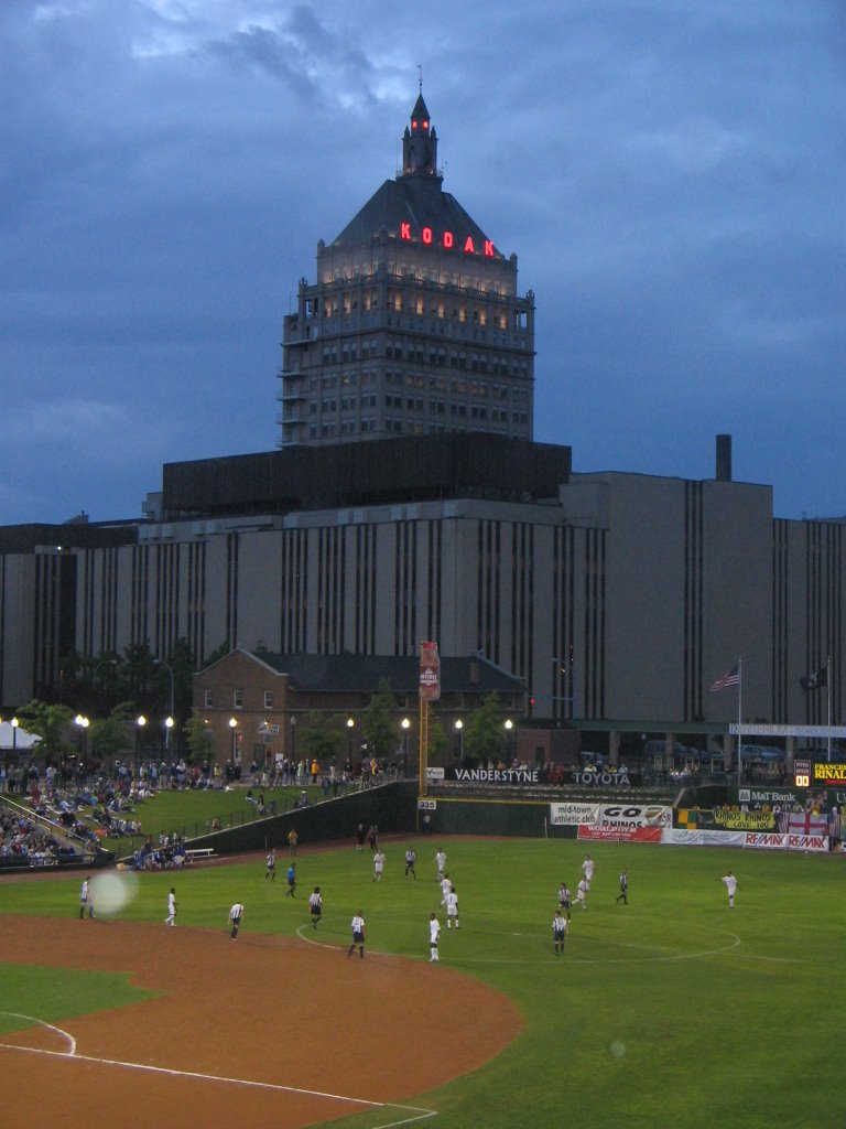 Rhino's game at Frontier Field by marianiuxx