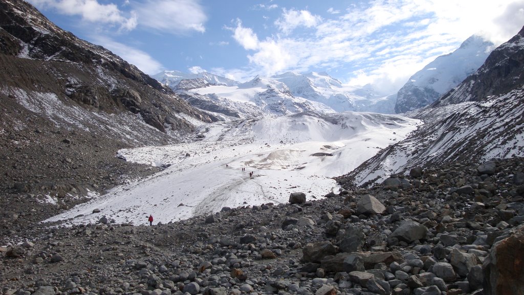 Morteratschgletscher by Edgar Christen