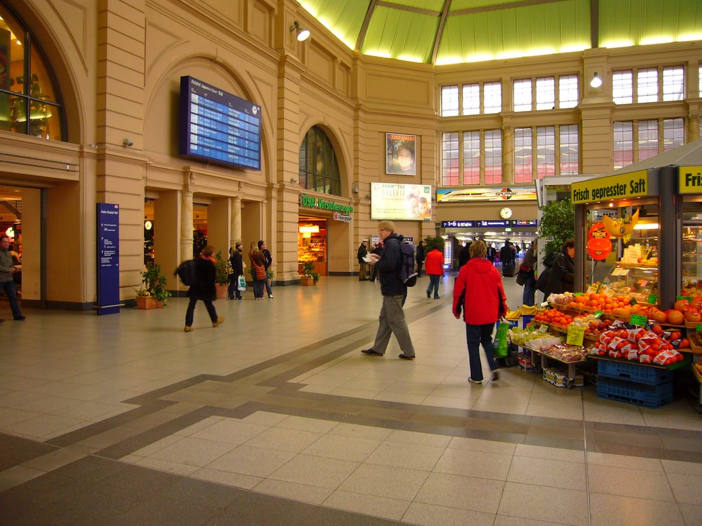 Bahnhof Halle a. d. Saale innen 2 (2007) by halleliebe