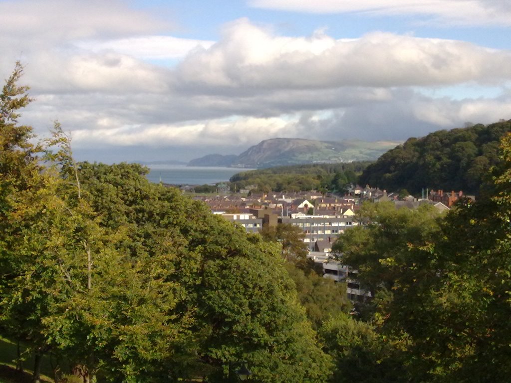 View from Bangor University (Main Arts) by Evagarth