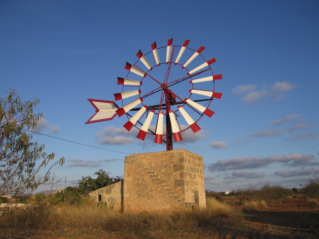 Wasserförderwindmühle bei Campos by ZiKlaus