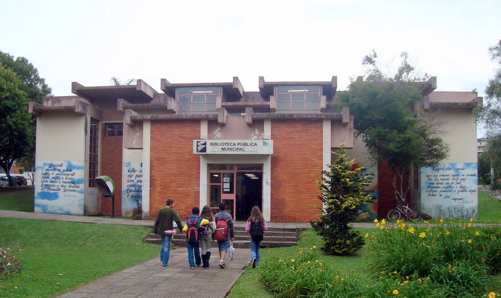 Biblioteca Municipal de Lages by leonir angelo lunard…