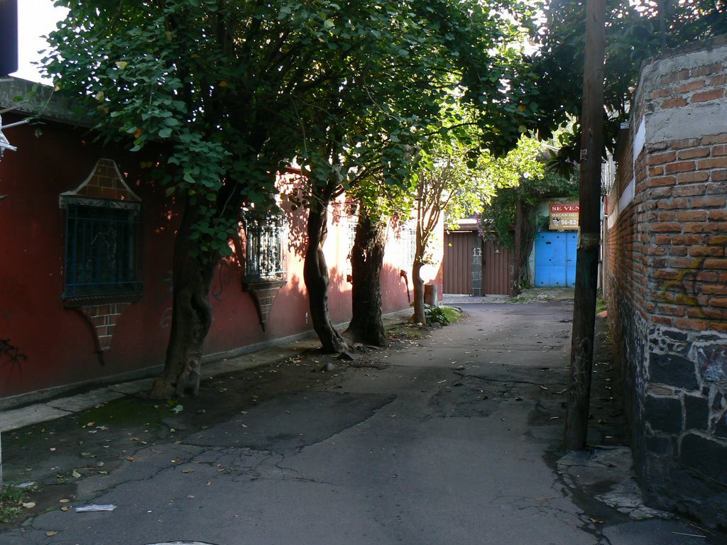 Small street in San Jeronimo by Jorge Portales