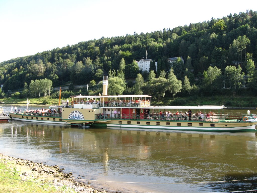 Bad Schandau - steam ship by dbys