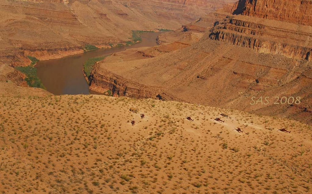 Helicopter tour landing site by sassyav8r