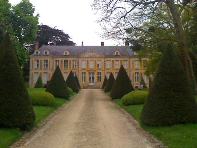 Château de Coubertin St Rémy les Chevreuse (78). Façade Est by katricoin