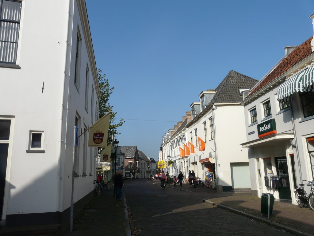 Hoek Markt / Veldpoortstraat, Wijk bij Duurstede by David Jimmink