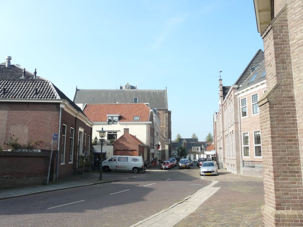 De Klooster Leuterstraat, zicht op westen, Wijk bij Duurstede by David Jimmink