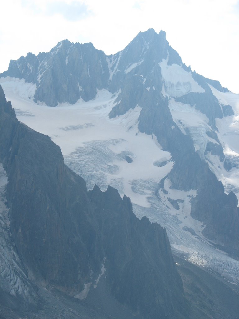 FRANCE, CHAMONIX: Glacier d'Amethyst seen from Grands Montets by Ashraf Nassef