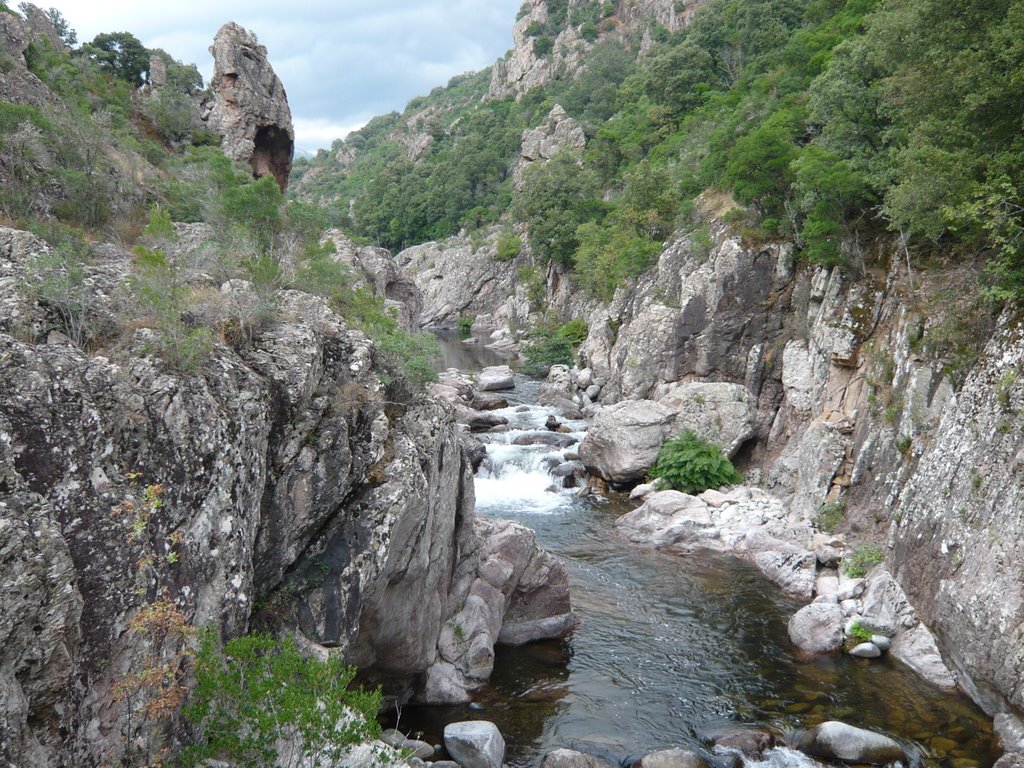 Gorges du Taravo by Christian Le Bras