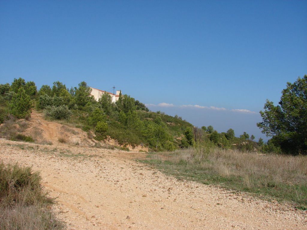 Chemin dans la colline de Notre Dame des Marins by salimdelazup