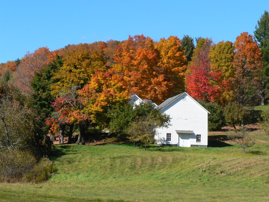 Fall in Vermont by Wacek Komornicki