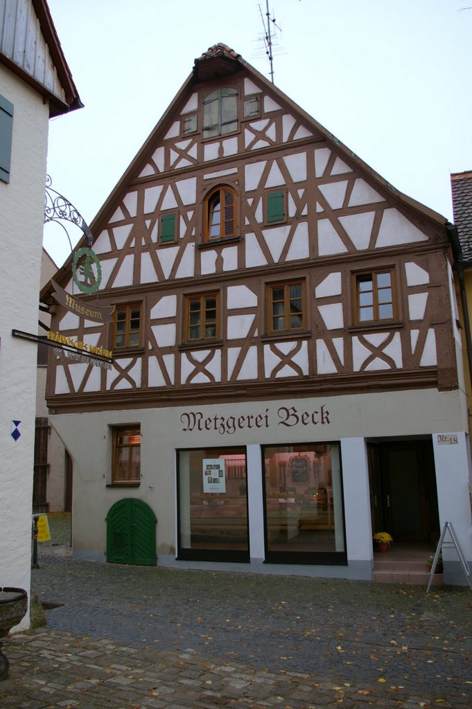 Feuchtwangen Fachwerkhaus in der Museumsstrasse by Luppo de Mare