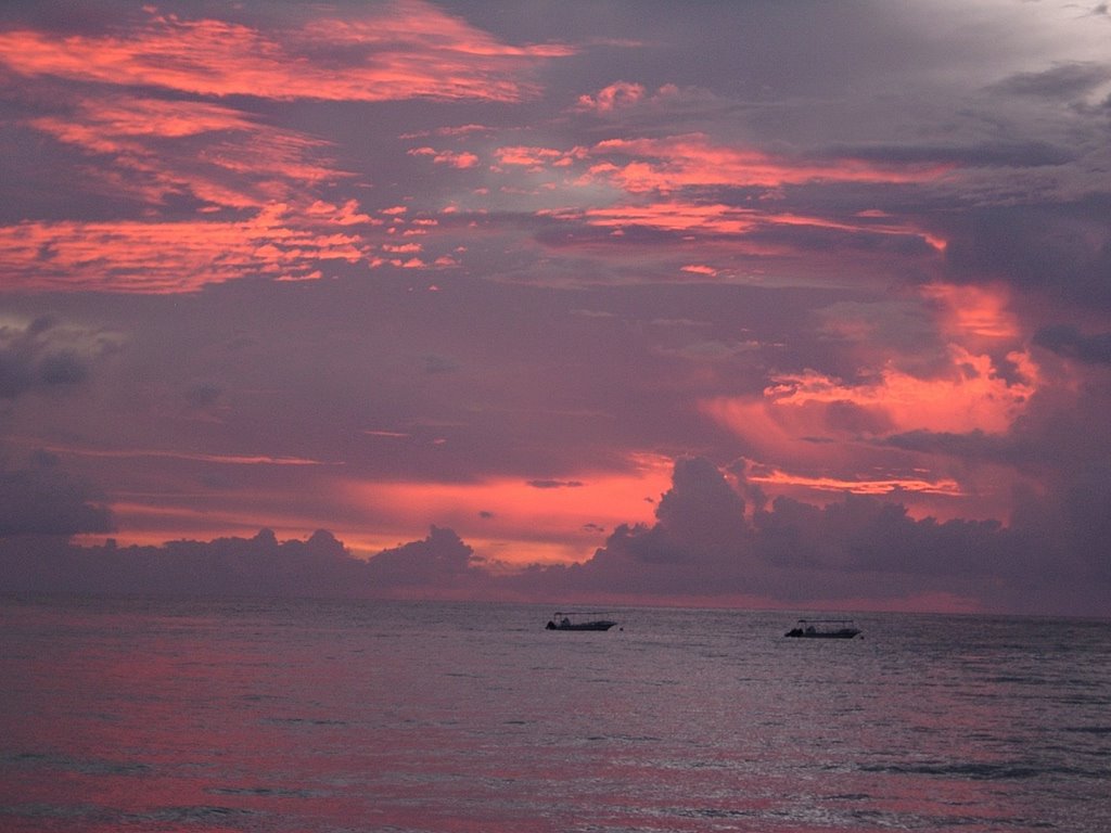 Seychellen Mahe Sonnenuntergang by Uli Göhler