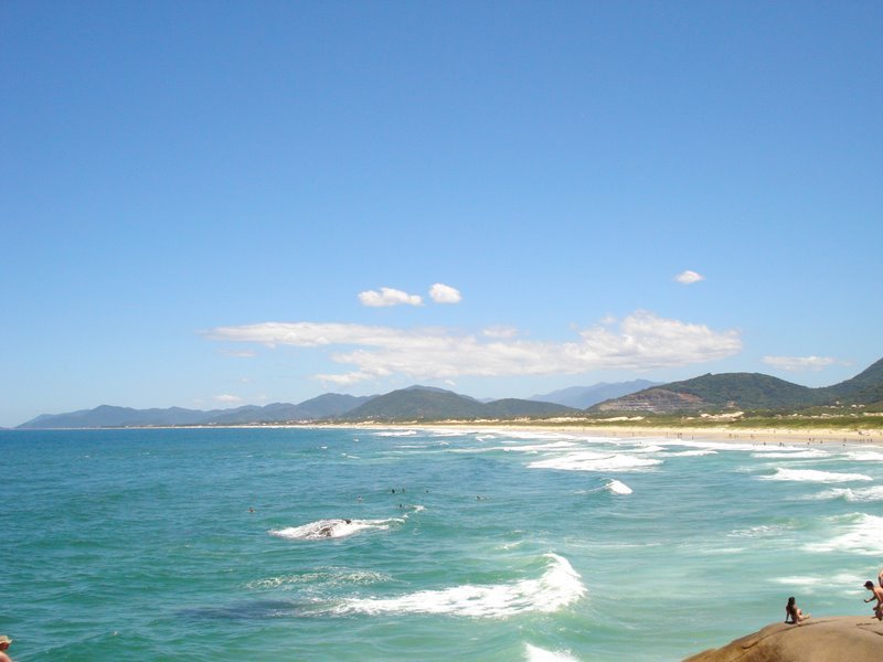 Praia em Floripa by Salles Ribeiro